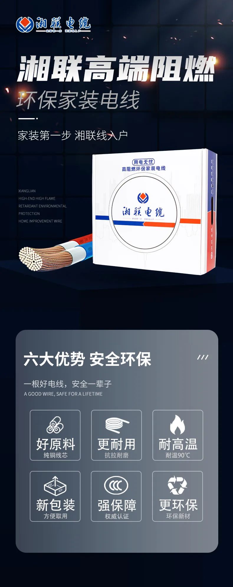 高端新品，雙層防護(hù) 品質(zhì)升級，安全加倍 #安全用電你我湘聯(lián)