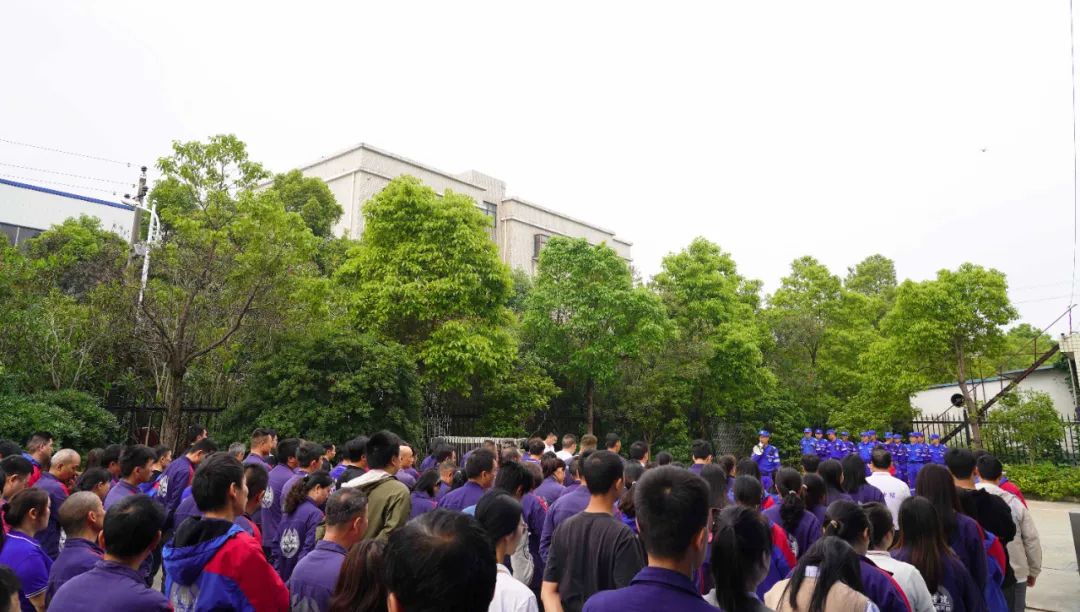 以練筑防 | 湘聯(lián)電纜大型消防演練圓滿完成！